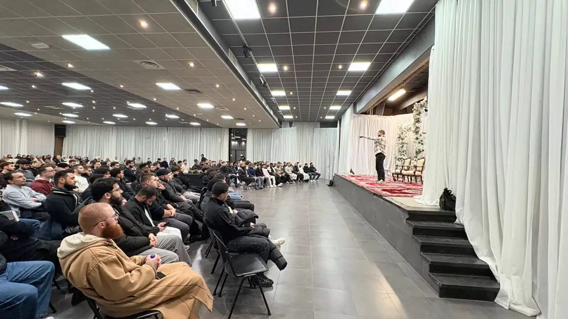 Bezoekers tijdens seminar